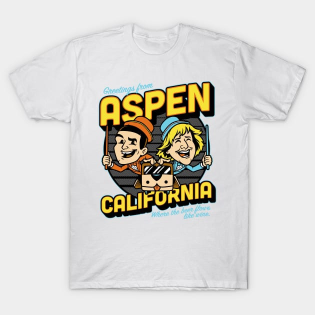 Áo thun Aspen, California Áo 1 Aspen California TShirt 1