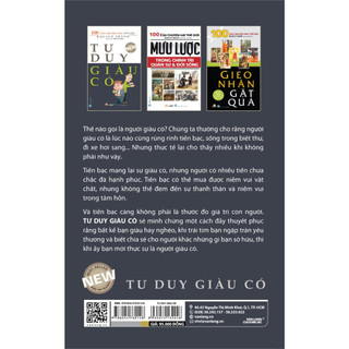 Sách Vanlangbooks - Tư Duy Giàu Có