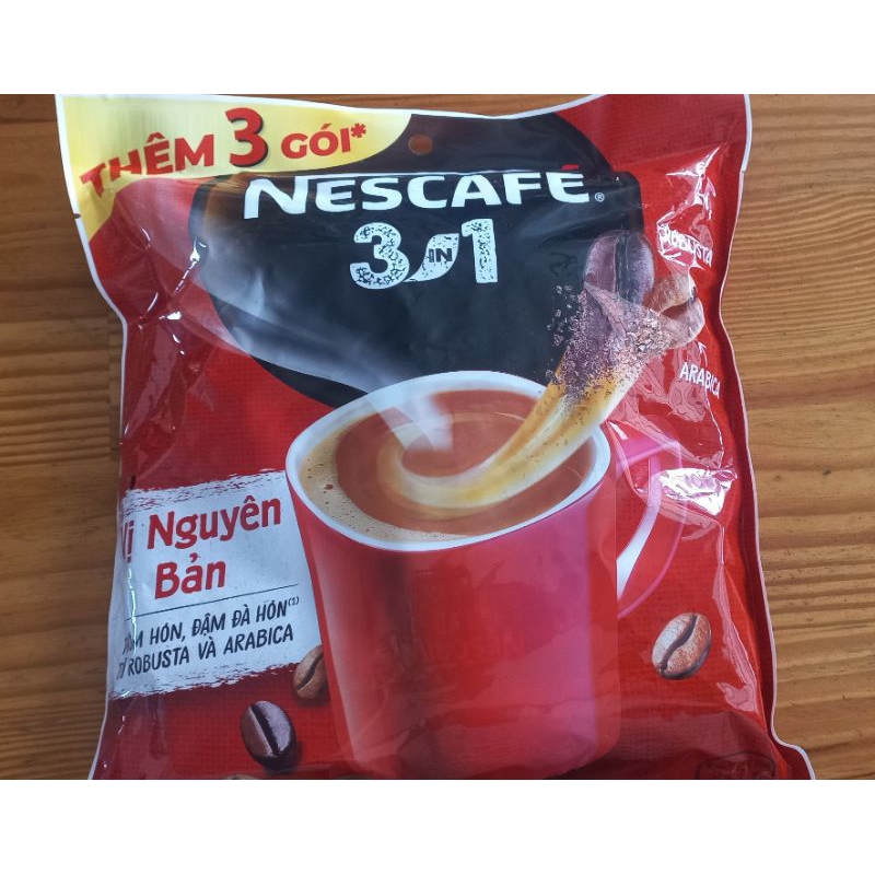 Cà phê hòa tan Nescafe gói lớn