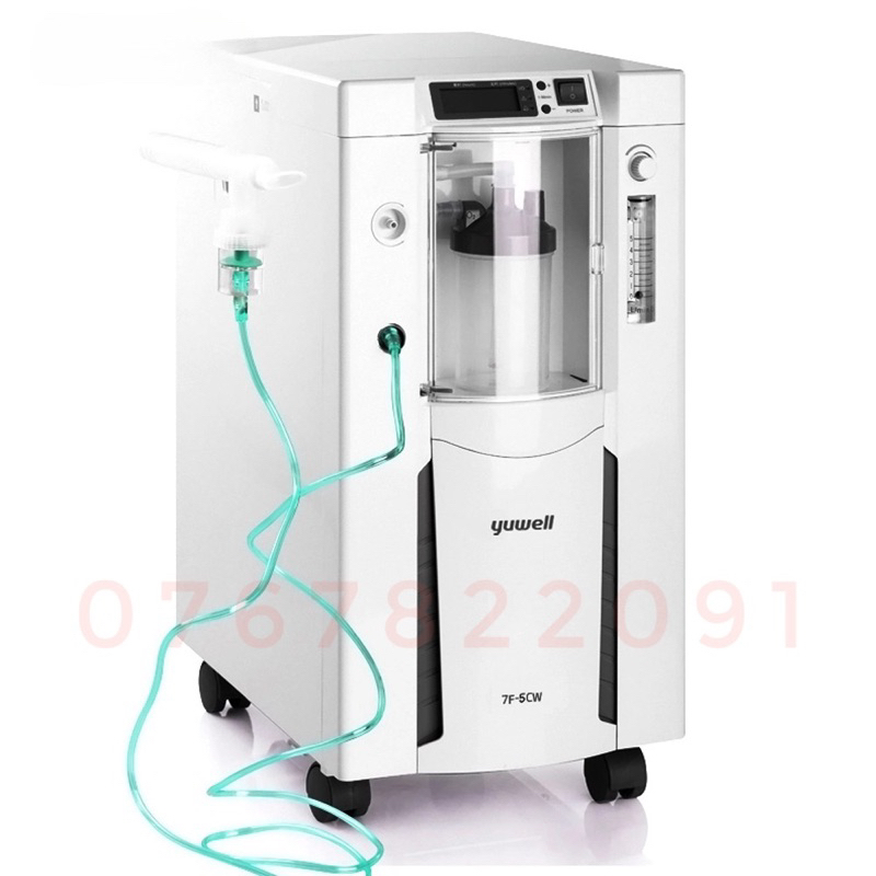 Máy Tạo Oxy Yuwell 7F-5CW Mini (5 Lít, Có Xông) | Bảo hành chính hãng 12 tháng