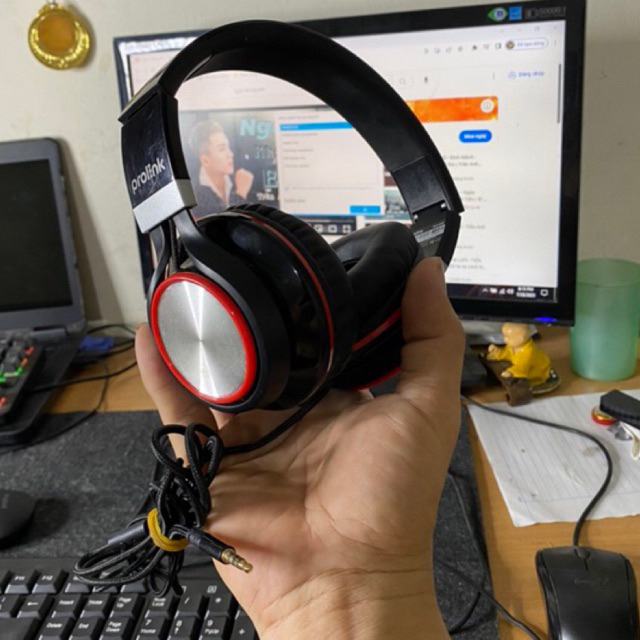 Tai nghe Gaming prolink có mic độ mới 97-98% jack 3.5