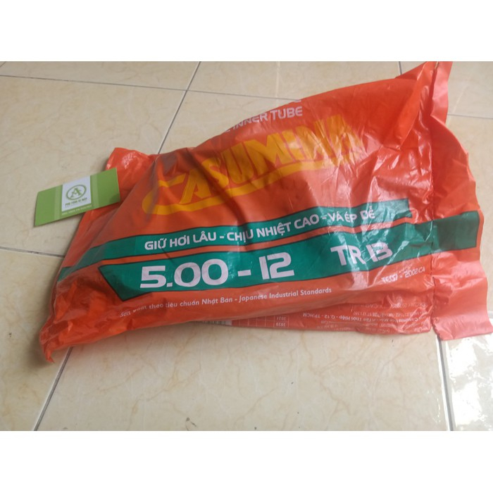 Ruột casumina xe ba gác máy 500-12 chính hãng