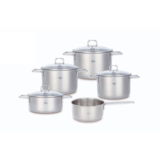 Bộ nồi fissler hamburg vung kính 5 món