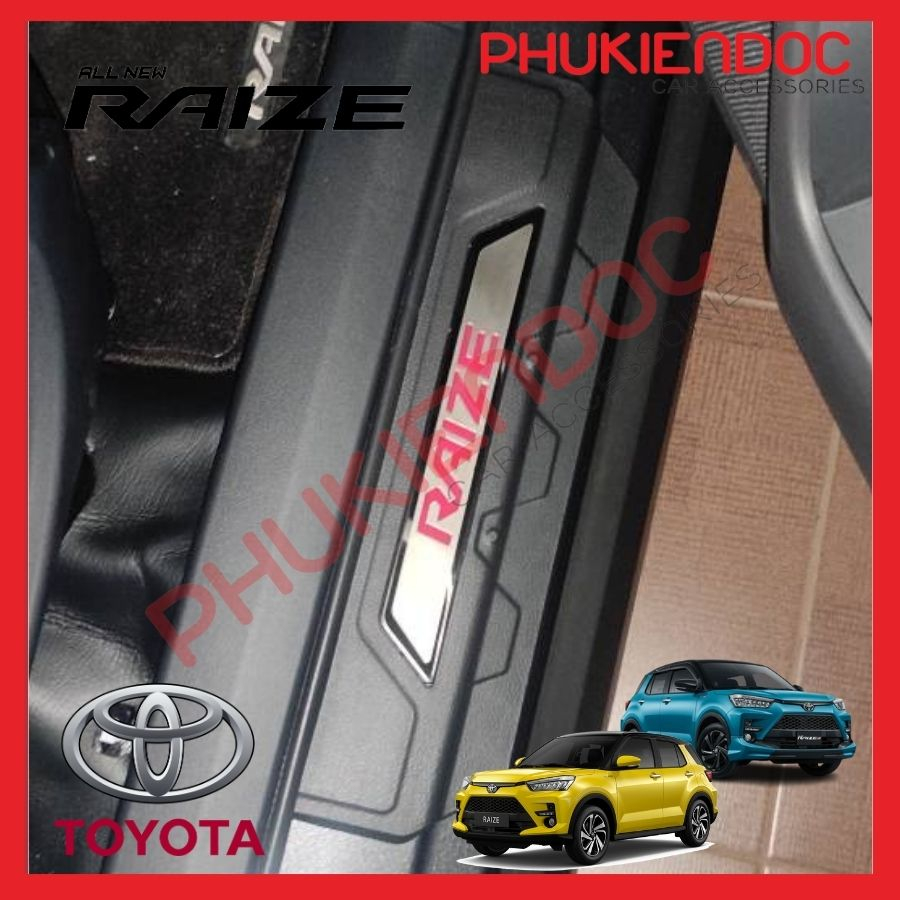 Ốp chân 2 tầng Toyota Raize 2020 - 2023 nhập khẩu