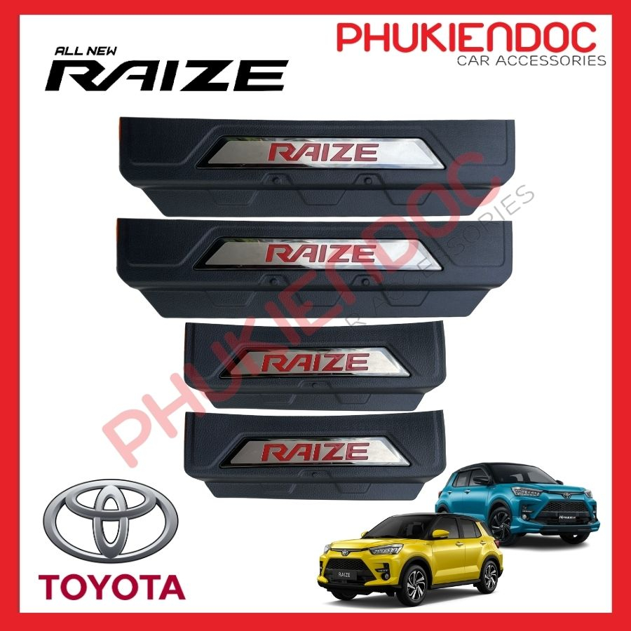 Ốp chân 2 tầng Toyota Raize 2020 - 2023 nhập khẩu