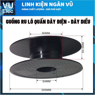 📌 Ru lô nhựa đặc 📌 Rulo quấn dây diều, dây điện, dây dù, hay quấn gì tùy ý