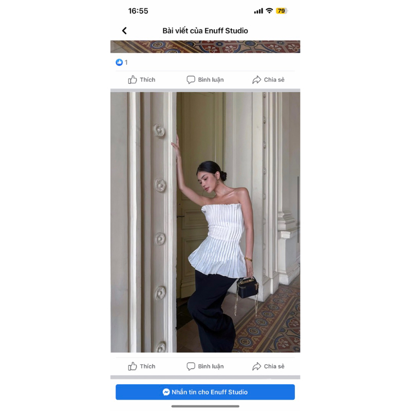THANH LÝ Áo quây sz s enuffstudiobyst