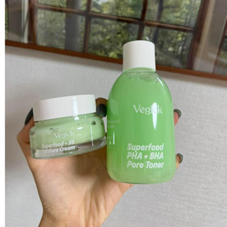 Bộ Đôi Vegick Nước Cân Bằng Thuần Chay 210ml & Kem Dưỡng Ẩm Thuần Chay 50ml