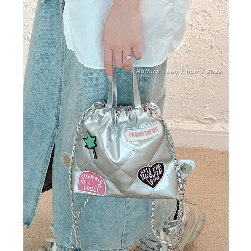 TÚI DÂY RÚT QUAI XÁCH STICKER LUCLE