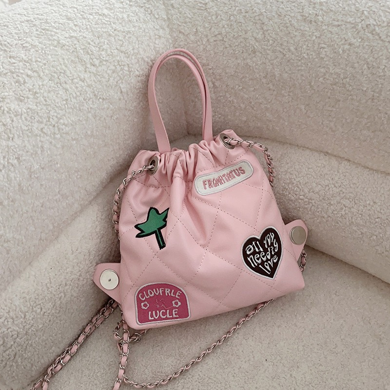 TÚI DÂY RÚT QUAI XÁCH STICKER LUCLE