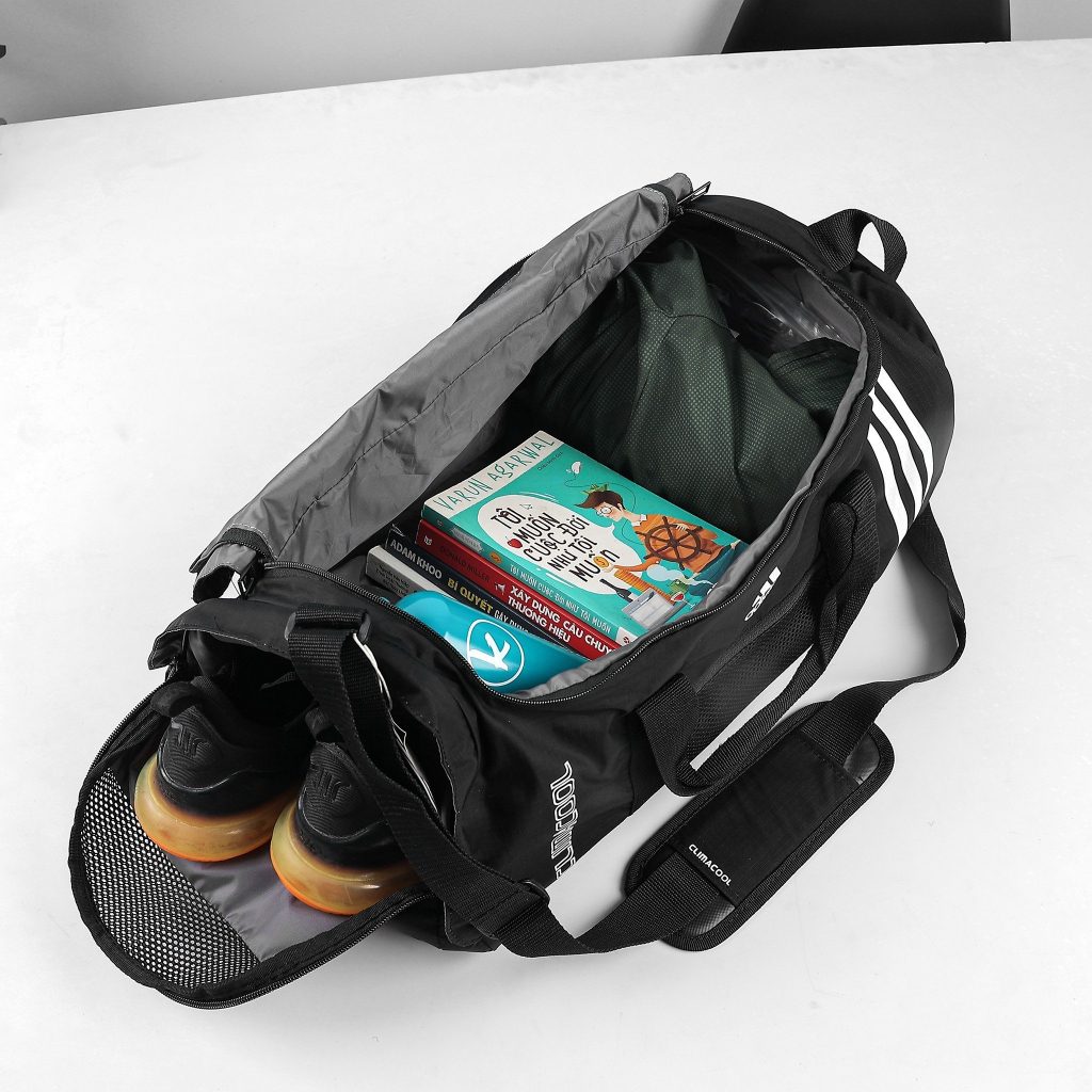 Túi Thể Thao Tập Gym Climacool Ripstop Giỏ Đi Đá Bóng Đựng Giày Quần Áo Đeo Chéo Du Lịch