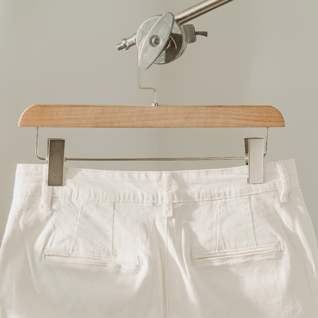 Quần Jeans Dài Nam Cao Cấp Jeans White Trouser 01 BY COTTON