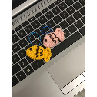 Móc khoá len bánh cá hàn quốc cute