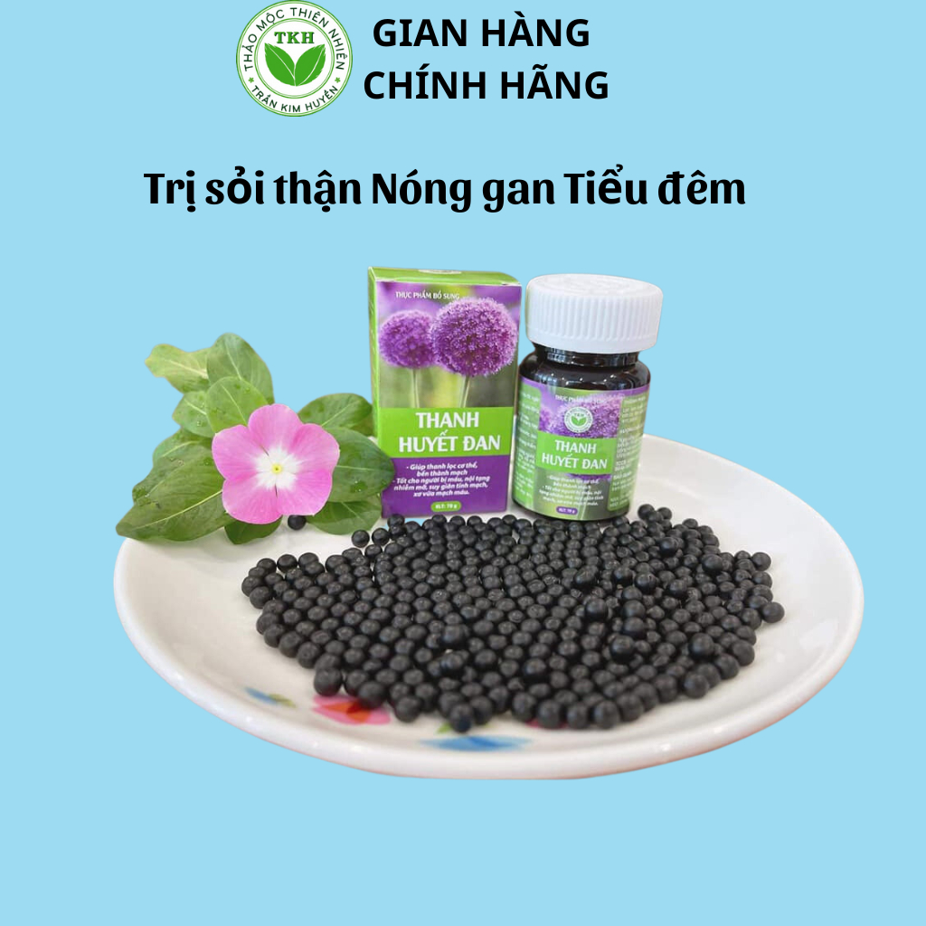 Thanh huyết đan Trần Kim Huyền - Thực phẩm bảo vệ sức khỏe, Cải thiện đề khoáng cho cơ thể