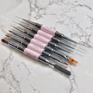 Cọ đắp gel niao 2 đầu đắp gel gôm, cọ nét, ombre nhiều mẫu