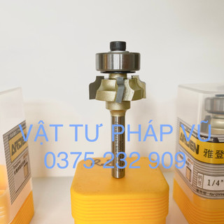 Mũi phay chỉ dán cạnh arden đài loan r1.5mm cốt 6.35mm và r2 cốt 6.35mm