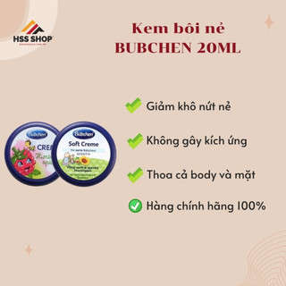 Kem nẻ dưỡng da bubchen 20ml