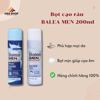 Bọt cạo râu balea men 300ml