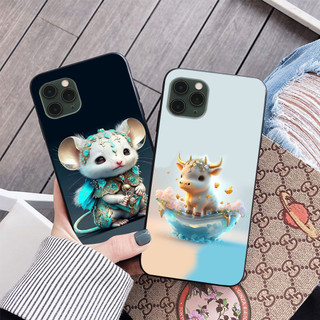 Ốp lưng Iphone 11 Pro/ ip 11 Pro max in hình 12 con giáp siêu cute