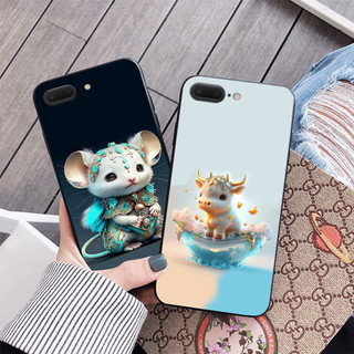 Ốp lưng Iphone 7 Plus / ip 8 Plus in hình 12 con giáp siêu cute