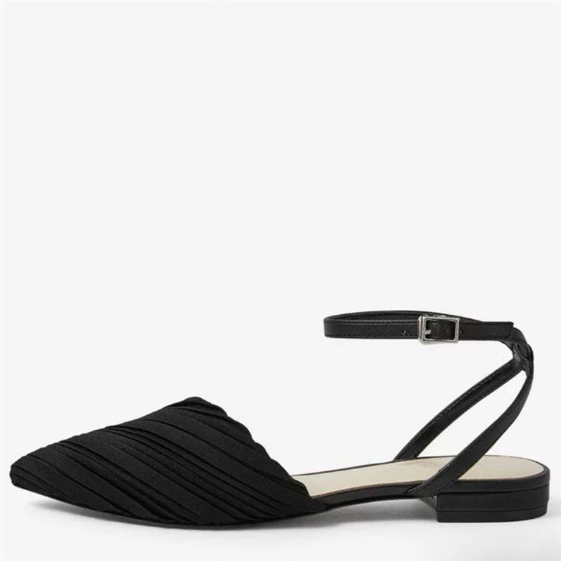 Giày cao gót đế vuông 2 phân mũi nhọn hàng cao cấp