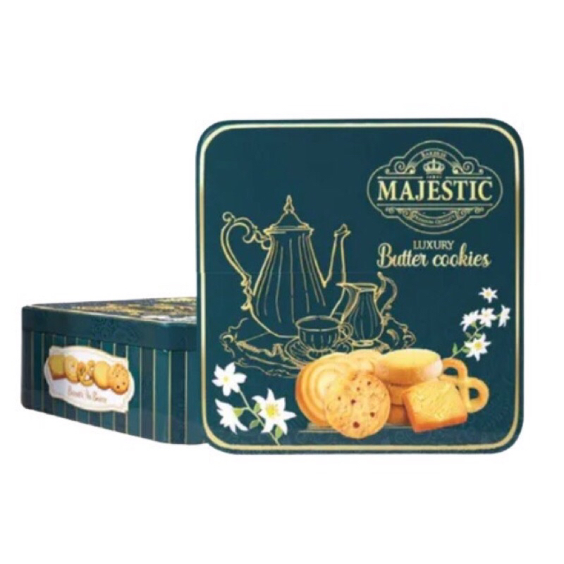 Bánh quy bơ MAJESTIC bình trà