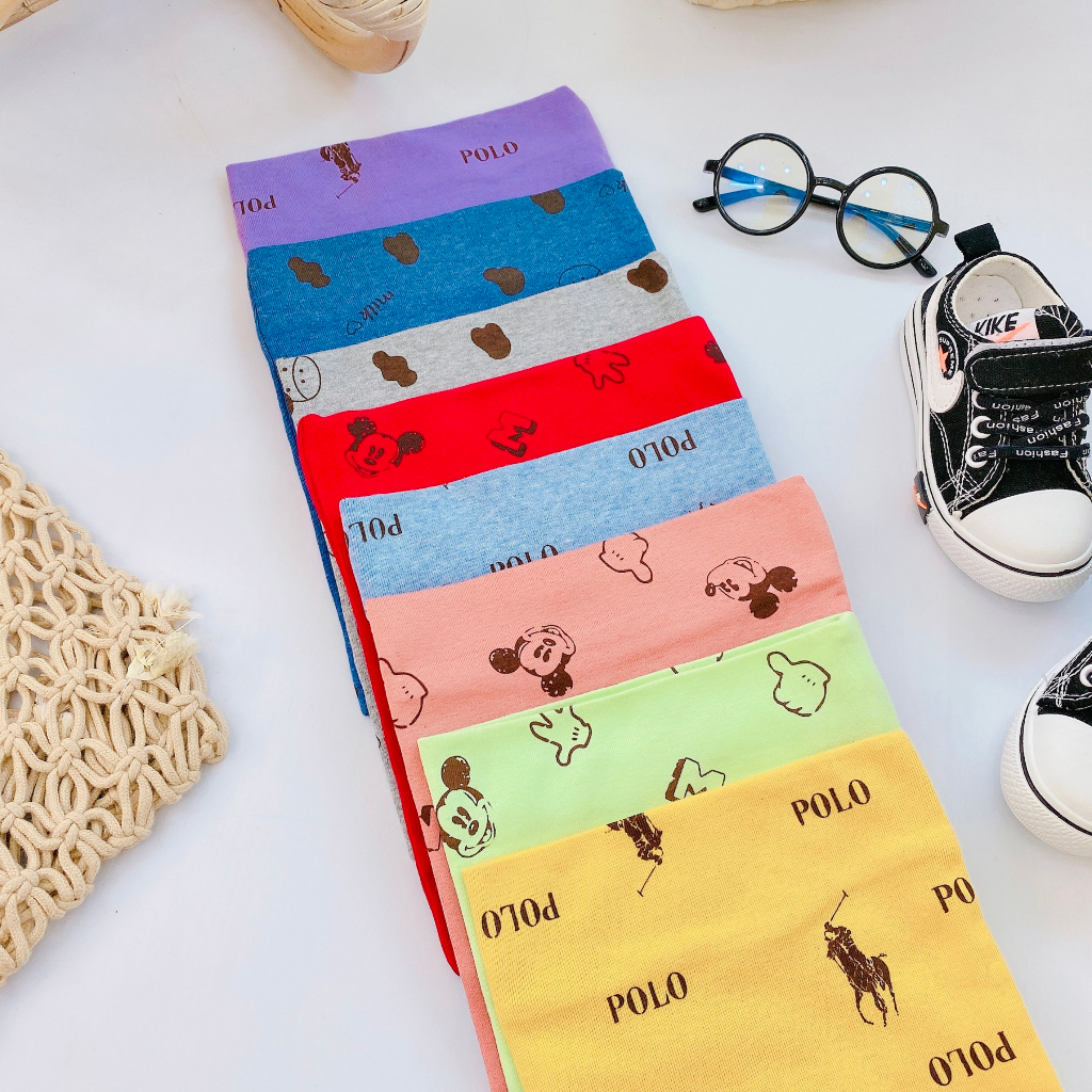 Khăn quàng cổ cho bé, khăn ống cotton nhiều hình dễ thương cho bé trai và bé gái