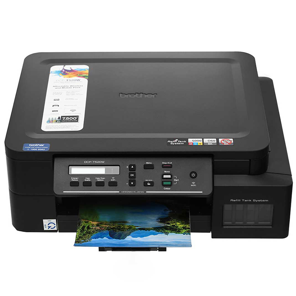 Máy in phun màu đa năng Brother DCP-T520W In - Copy - Scan CHÍNH HÃNG BROTHER MỚI 100% tại Vanphongstar