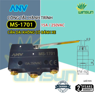 Công tắc hành trình anv ms-1701 250vac-5a winsun