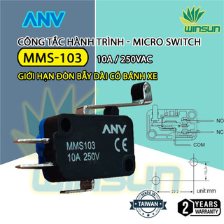 Công tắc hành trình Micro switch ANV MMS 10A/250V