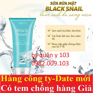 Sữa rửa mặt huyền phi tinh chất ốc sên đen hàn quốc morena black snail