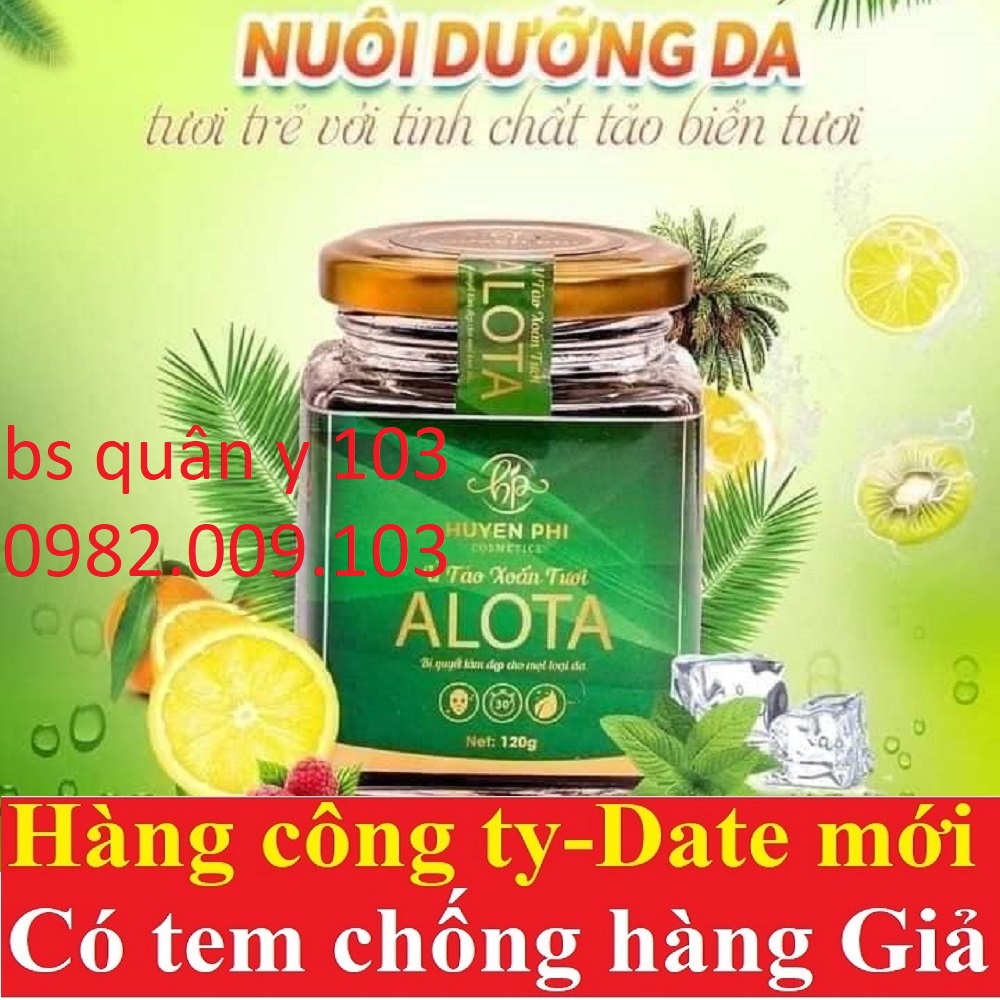 Ủ tảo xoắn tươi alona huyền phi cosmetics bí quyết làm đẹp cho mọi loại da
