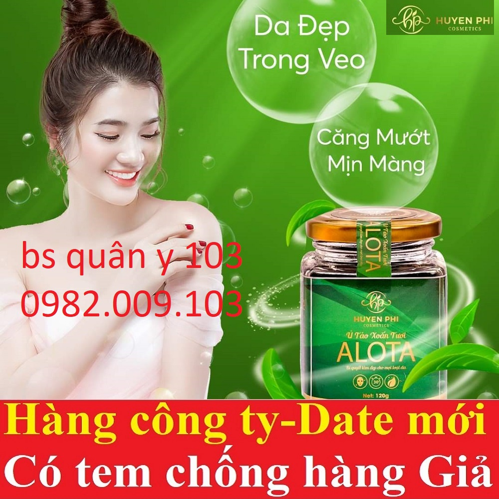 Ủ tảo xoắn tươi alona huyền phi cosmetics bí quyết làm đẹp cho mọi loại da