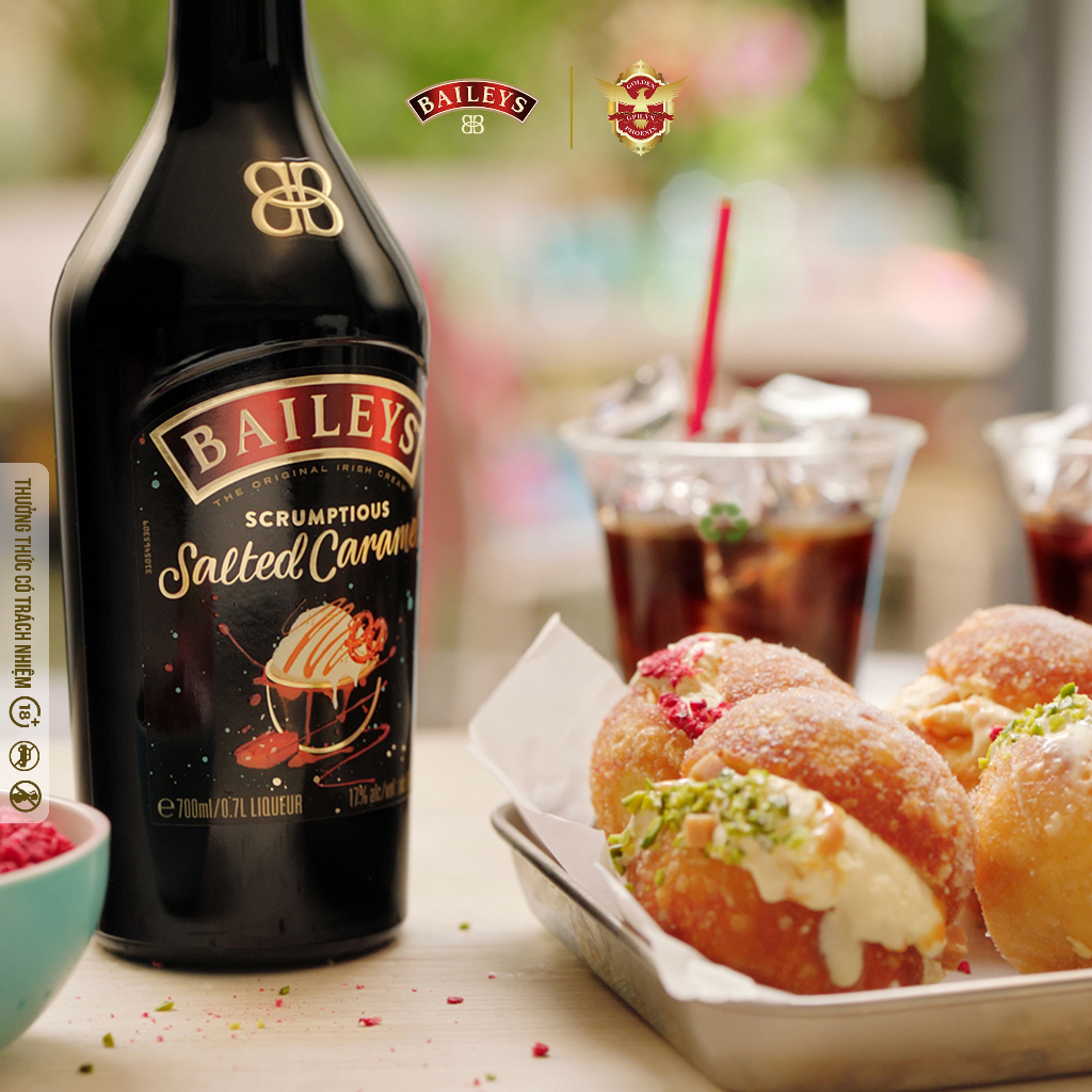 Rượu Baileys Salted Caramel 17% 700ml [Kèm Hộp] - Hương Vị Caramel