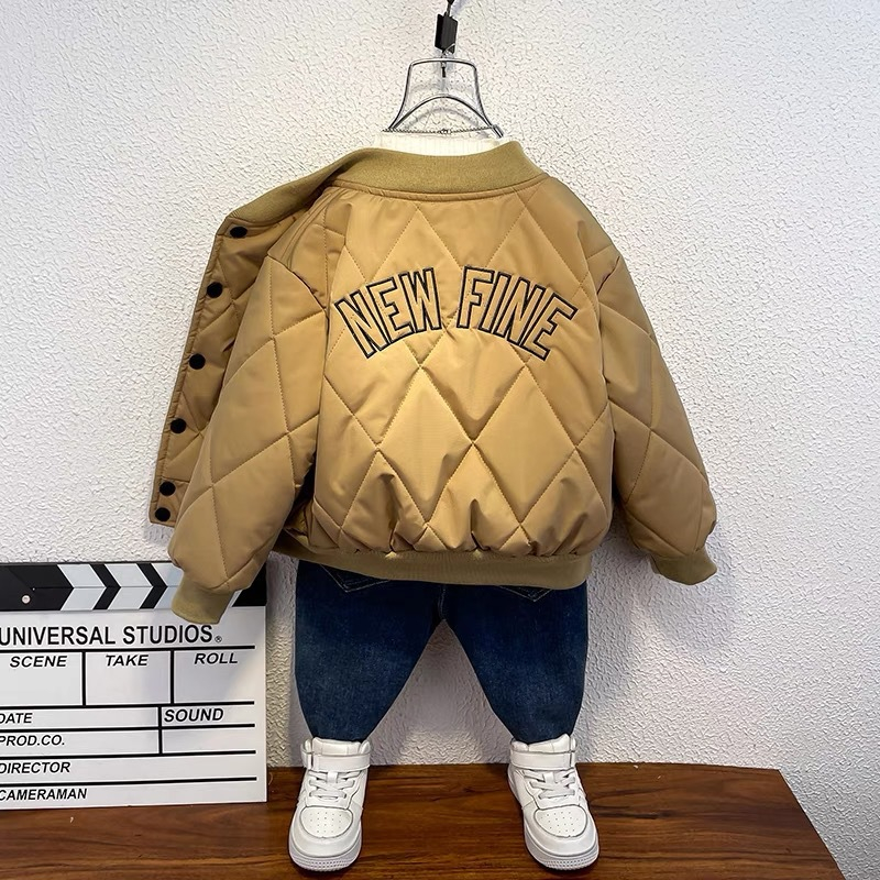 Áo khoác Bomber cá tính cho bé trai