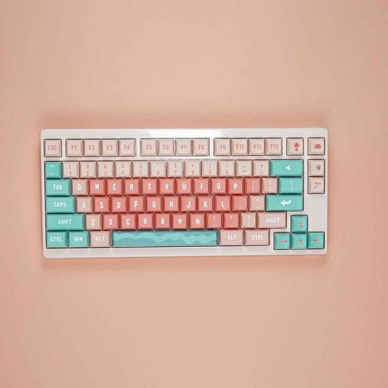Keycap Watermelon XDA Profile chất liệu PBT dyesub dùng trên nhiều layout bàn phím cơ - Polabe Store
