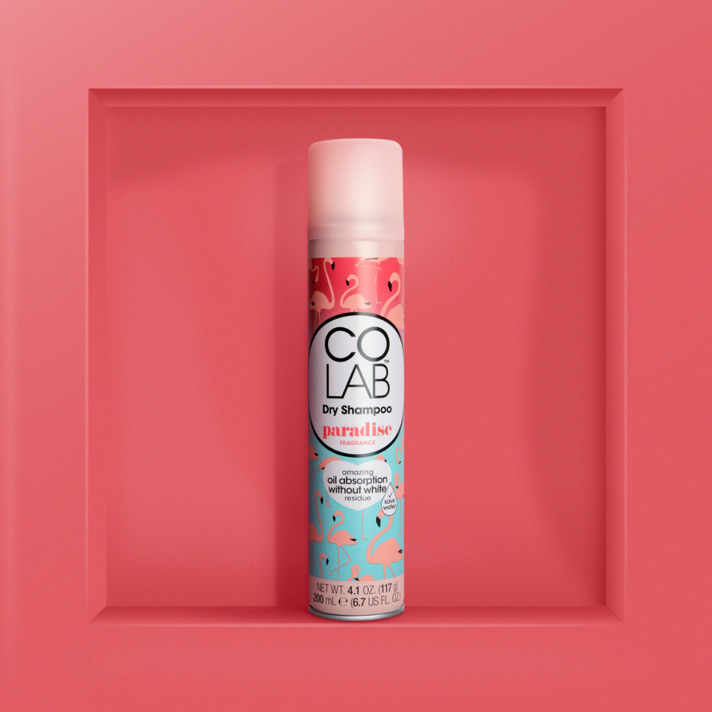 Dầu Gội Khô Colab Dry Shampoo hương Paradise 200ml