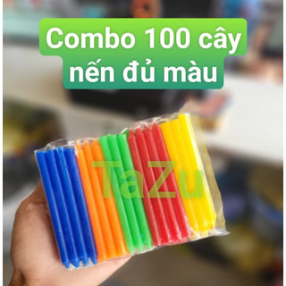 Bịch 100 cây nến, đèn cầy thơm trung thu, nến lồng đèn trung thu giá rẻ