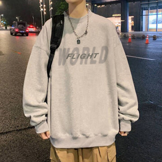 Áo Sweater nam cổ tròn form rộng, áo nỉ nam cổ tròn phong cách trẻ trung mặc đi chơi đi học thời trang Ulzzang Hàn Quốc