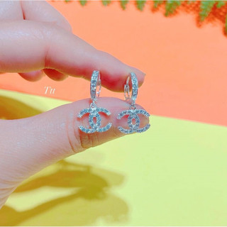 Bông tai bạc thời trang chất liệu bạc s925 MS0820