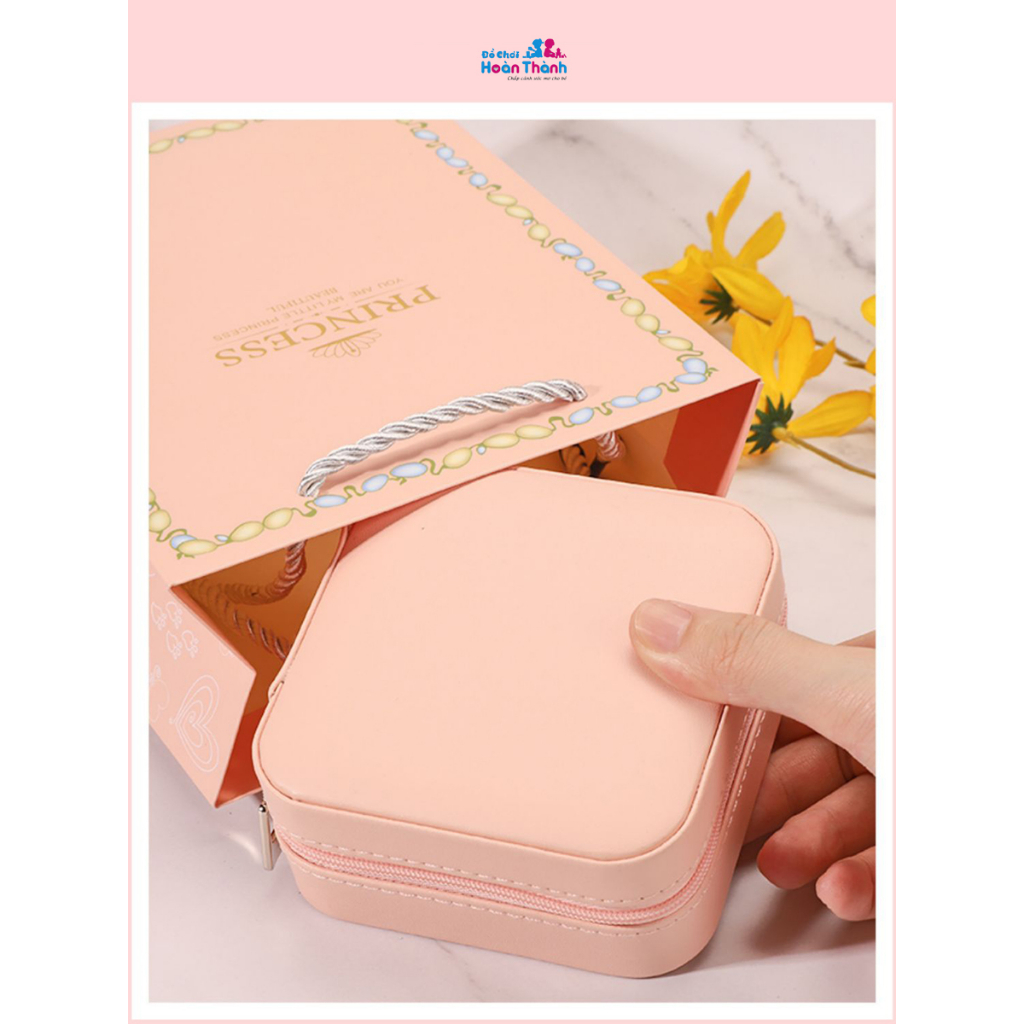 Bộ vòng tay Pandora 66 món có hộp đựng, túi Xách , đồ chơi handmade tự làm thủ công sáng tạo