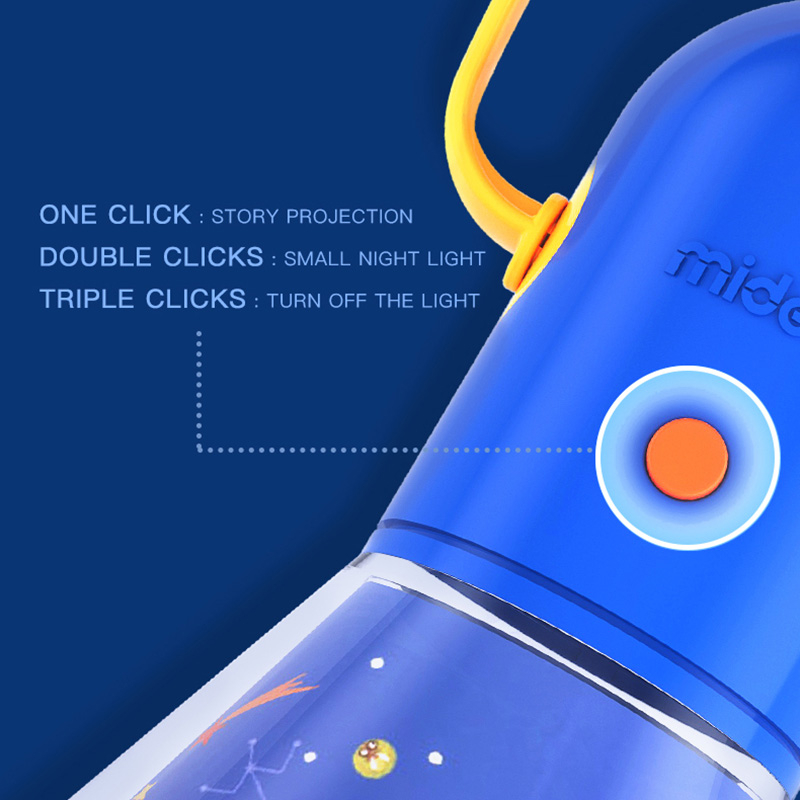 Máy chiếu kể chuyện cho bé, chiếu hình, chuyện cổ tích kết hợp đèn ngủ tự động tắt