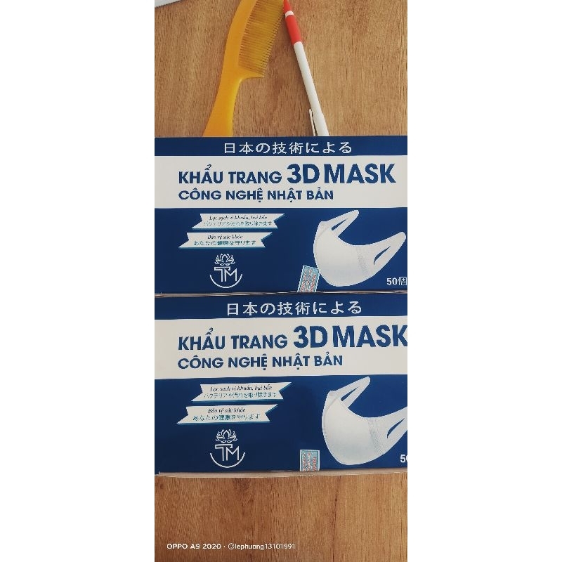 khẩu trang 3D MASK người lớn và trẻ em