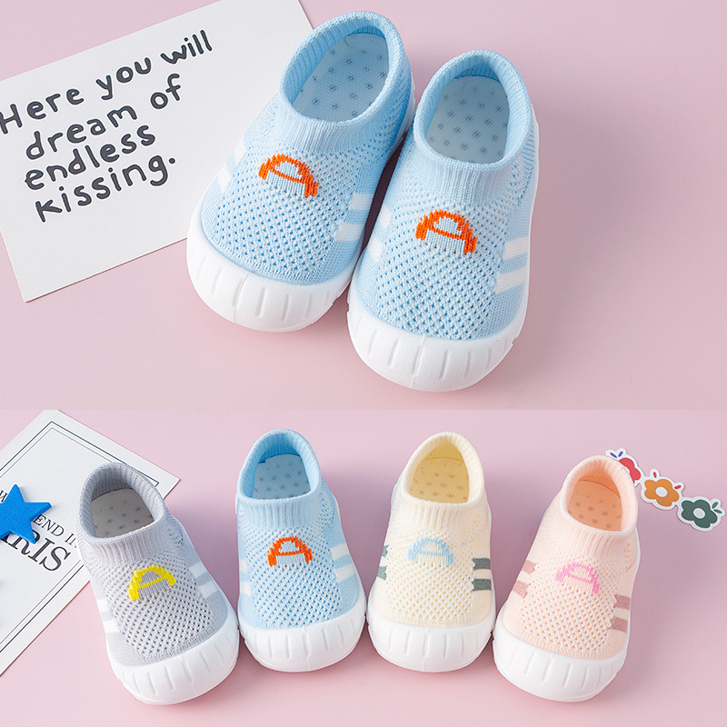 Giày bún chữ A 2 vạch kute cho bé trai bé gái size 15-19