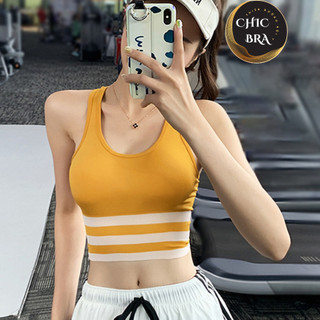 Áo bra, croptop Hàn siêu co giãn, thời trang Hàn 999