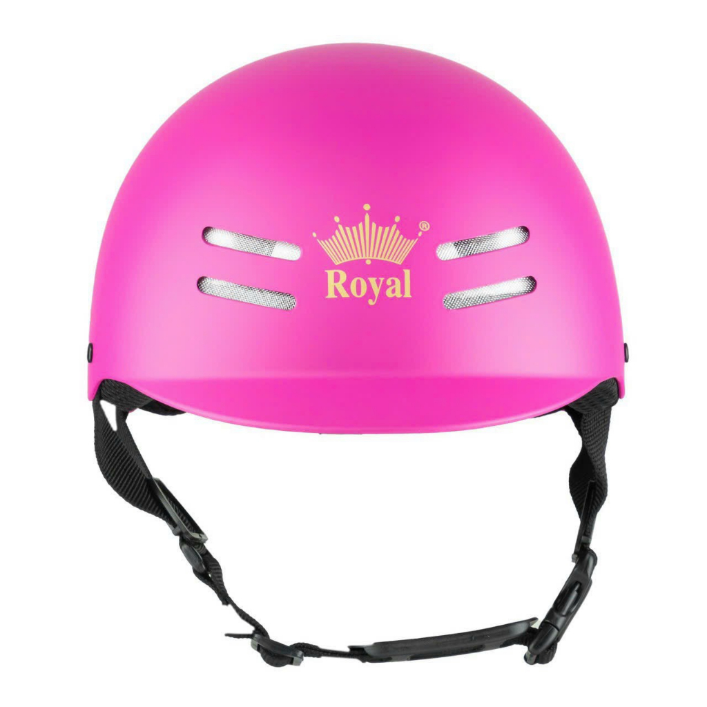 Nón Bảo Hiểm Nửa Đầu Cao Cấp Siêu Gọn Nhẹ  - Royal M154 – Vòng đầu 57-59cm – Hàng Chính Hãng – Bảo Hành 12 Tháng.