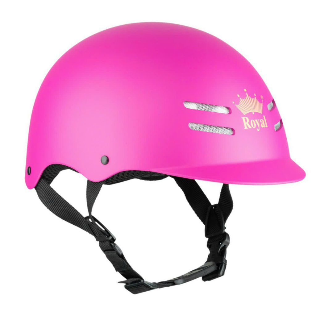 Nón Bảo Hiểm Nửa Đầu Cao Cấp Siêu Gọn Nhẹ  - Royal M154 – Vòng đầu 57-59cm – Hàng Chính Hãng – Bảo Hành 12 Tháng.