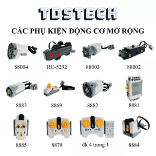 Động cơ điều khiển từ xa 2 dùng cho 9686, lắp ráp technic tia hồng ngoại Phạm vi 10M Full bảo hành 1:1 bởi - TDSTECH