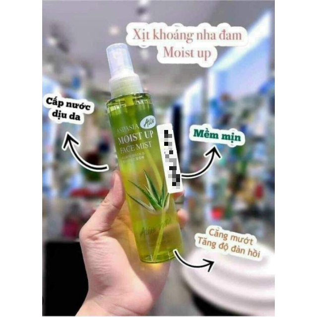 Xịt Khoáng Aspasia Moist Up