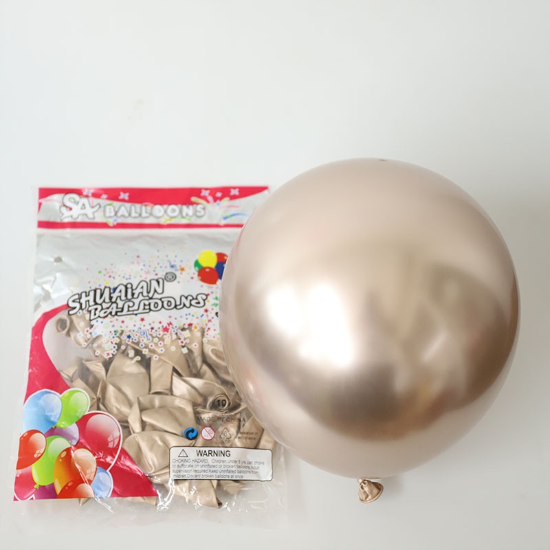 Combo 50 quả bóng bay siêu nhũ trang trí sinh nhật, thôi nôi, trang trí phòng cưới, tân hôn